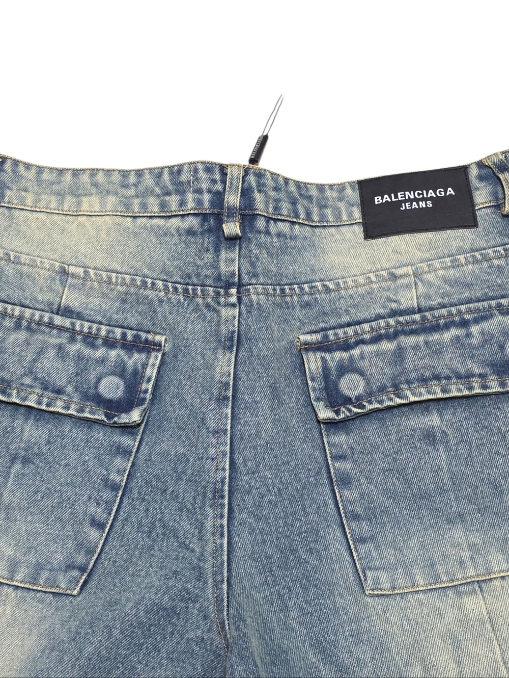 Balenciaga Women's Flared Cargo Pants - Picture 2 of 6